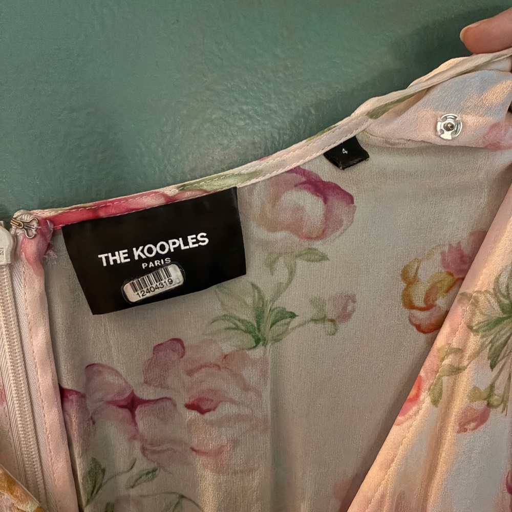 The Kooples Floral Long Loose Dress - Picture 4 of 4